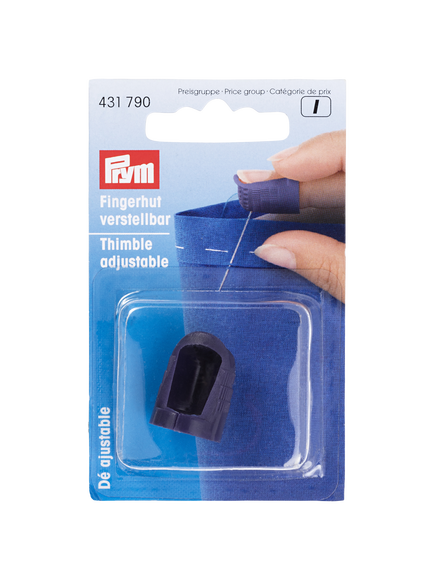 Prym Adjustable Thimble, Purple