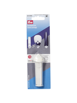Prym Chalk Cartridge Refill, White, White