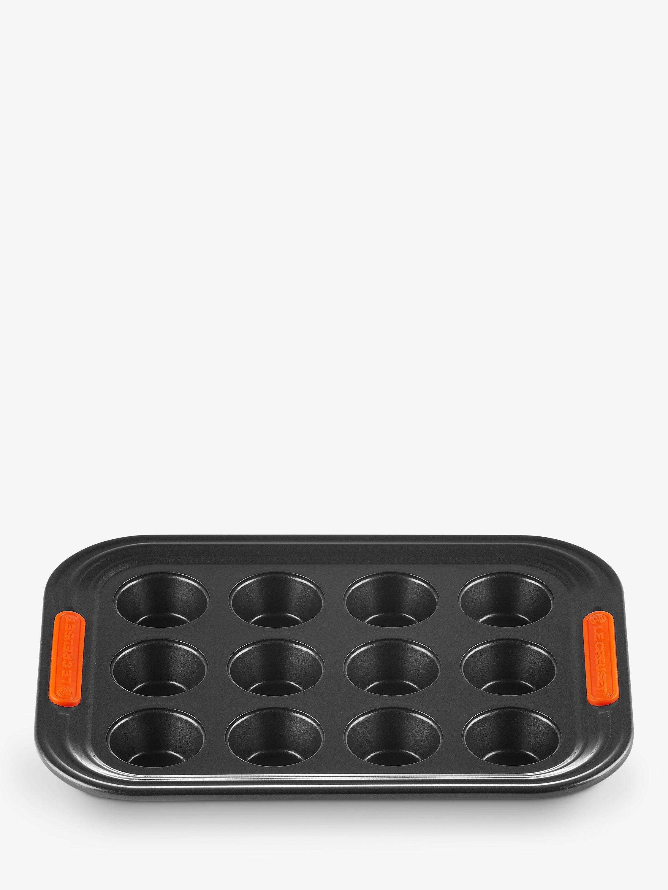 Le Creuset Carbon Steel Non-Stick Mini Muffin Tray, 12 Cup