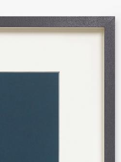 John Lewis Ron Lawson 'Tiree Cottage' Framed Print, 30 x 51.7cm - view 2, Blue