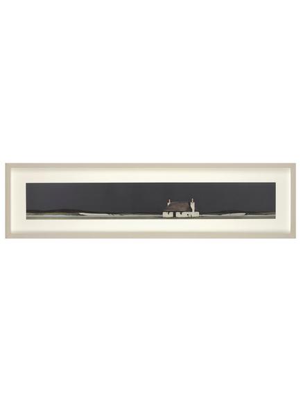 John Lewis Ron Lawson 'Clachan South Uist' Framed Print, 23.7 x 91.7cm, Multi