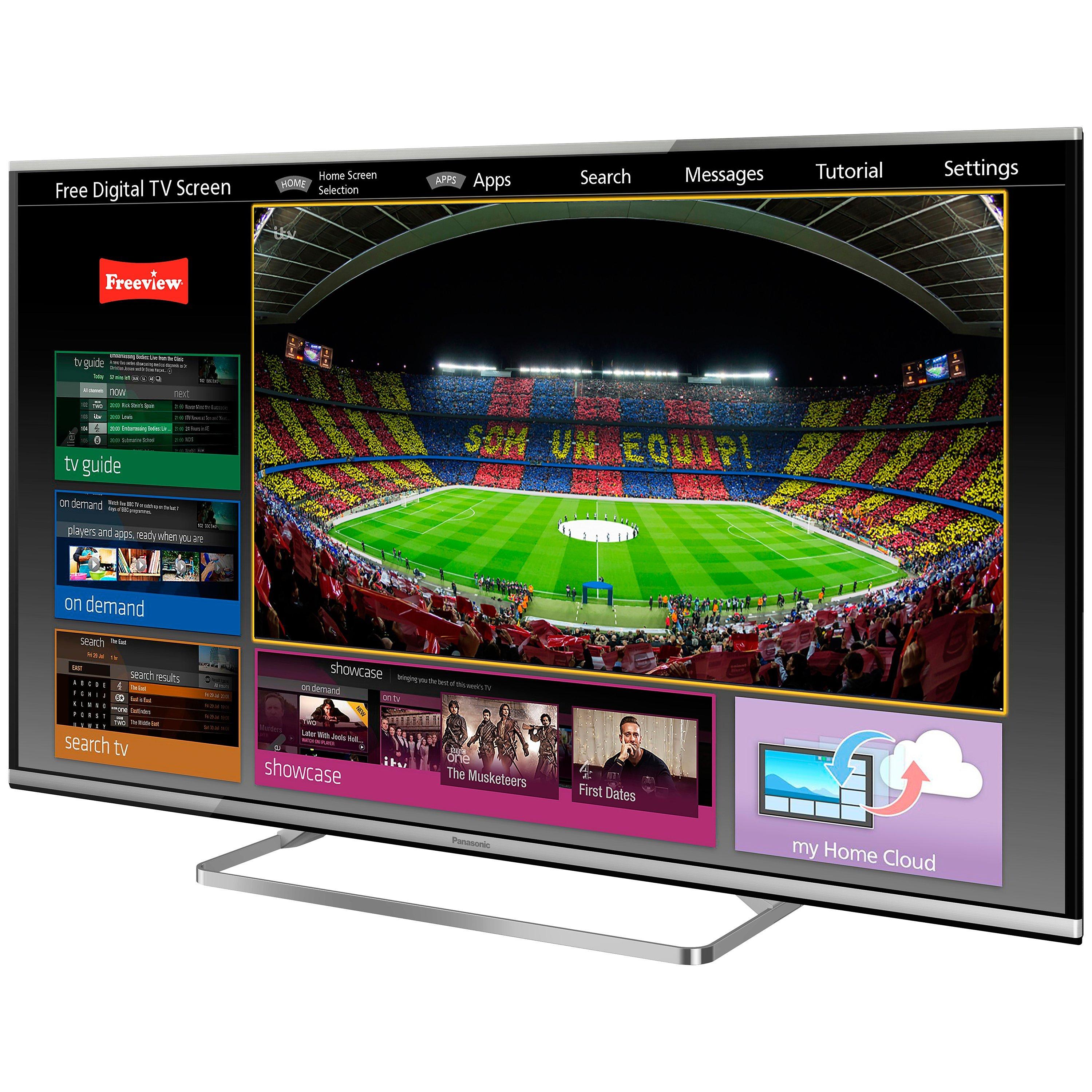 Panasonic Viera TX-50AS650B LED HD 1080p 3D Smart TV, 50