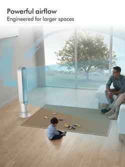 Dyson Cool AM07 Tower Fan, White - view 2, White