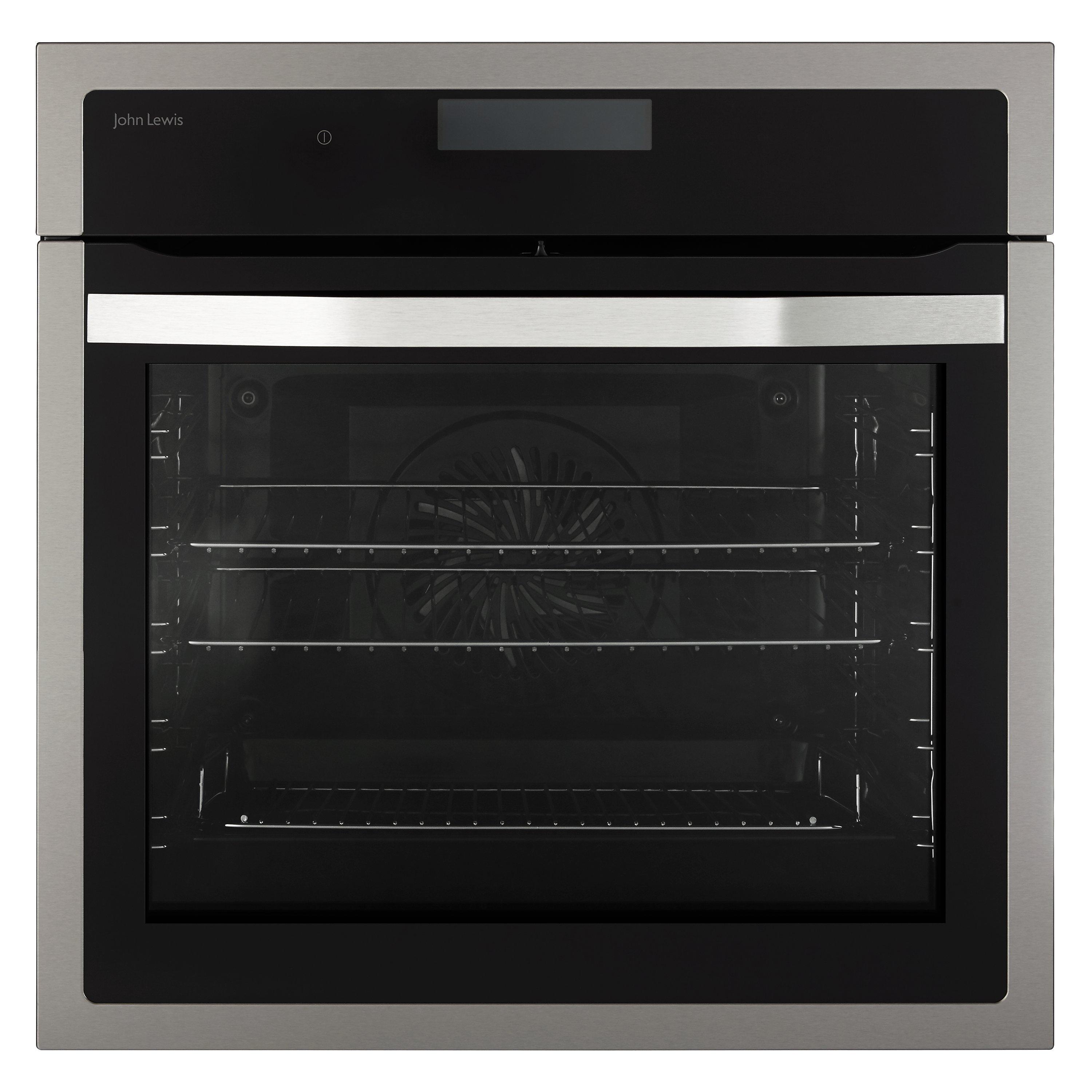 John Lewis & Partners JLBIOS617 Single Oven, Stainless Steel