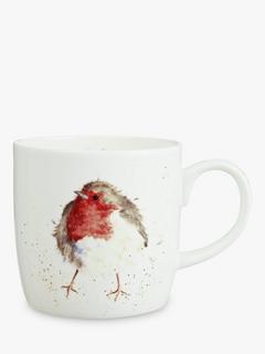 Wrendale Designs Robin Mug, 310ml