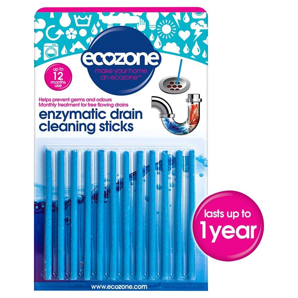 Ecozone Drain Sticks, Pack of 12