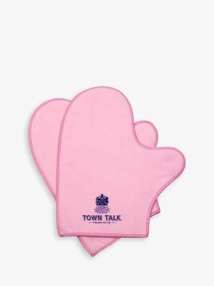 Town Talk Incredible Anti-Tarnish Silver Polishing Mitts, Pair - view 2, 