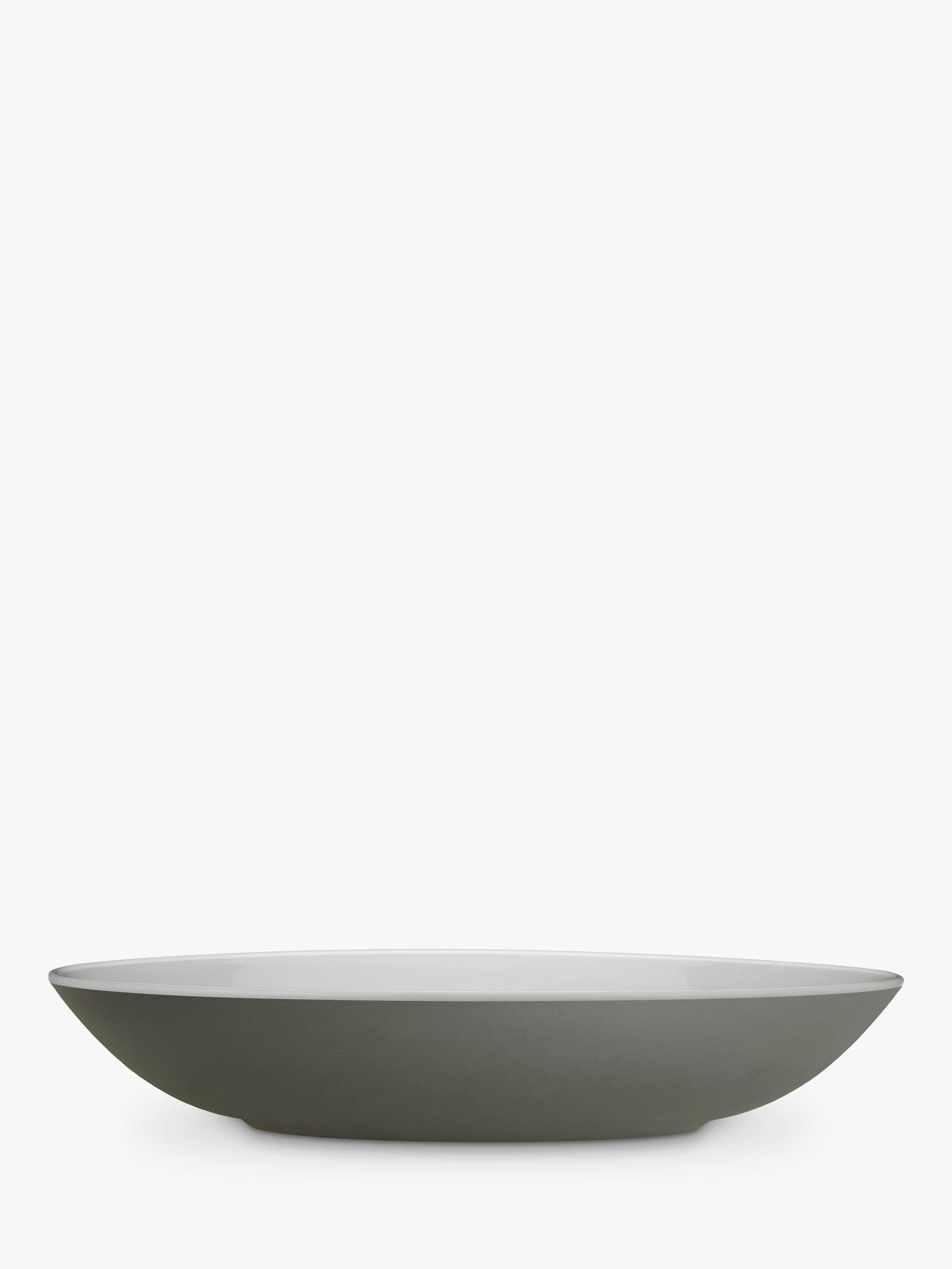 John Lewis & Partners Puritan 25cm Pasta Bowl, Grey