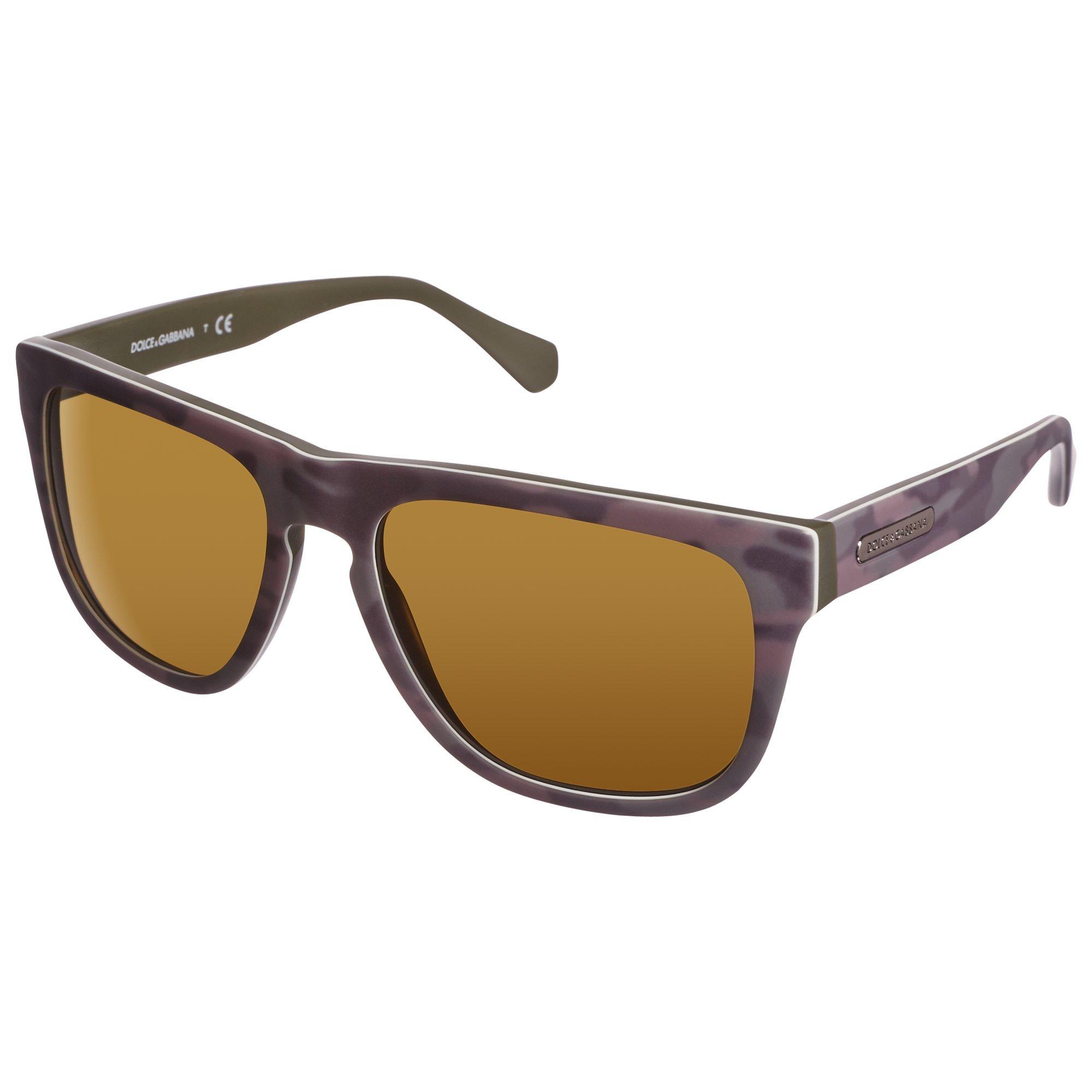 Dolce & Gabbana DG4222 Square Frame Sunglasses, Green