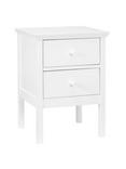 John Lewis ANYDAY Wilton 2 Drawer Bedside Cabinet