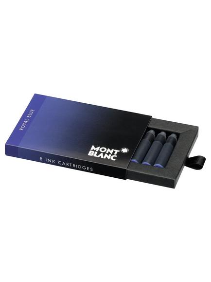 Montblanc Fountain Pen Ink Cartridges, Pack of 8, Royal Blue
