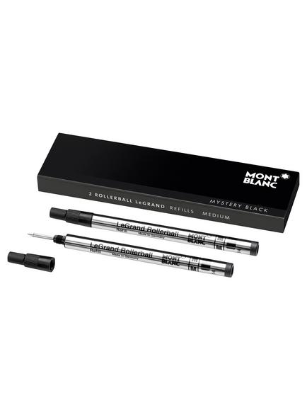 Montblanc Rollerball Refill LeGrand, Pack of 2, Mystery Black