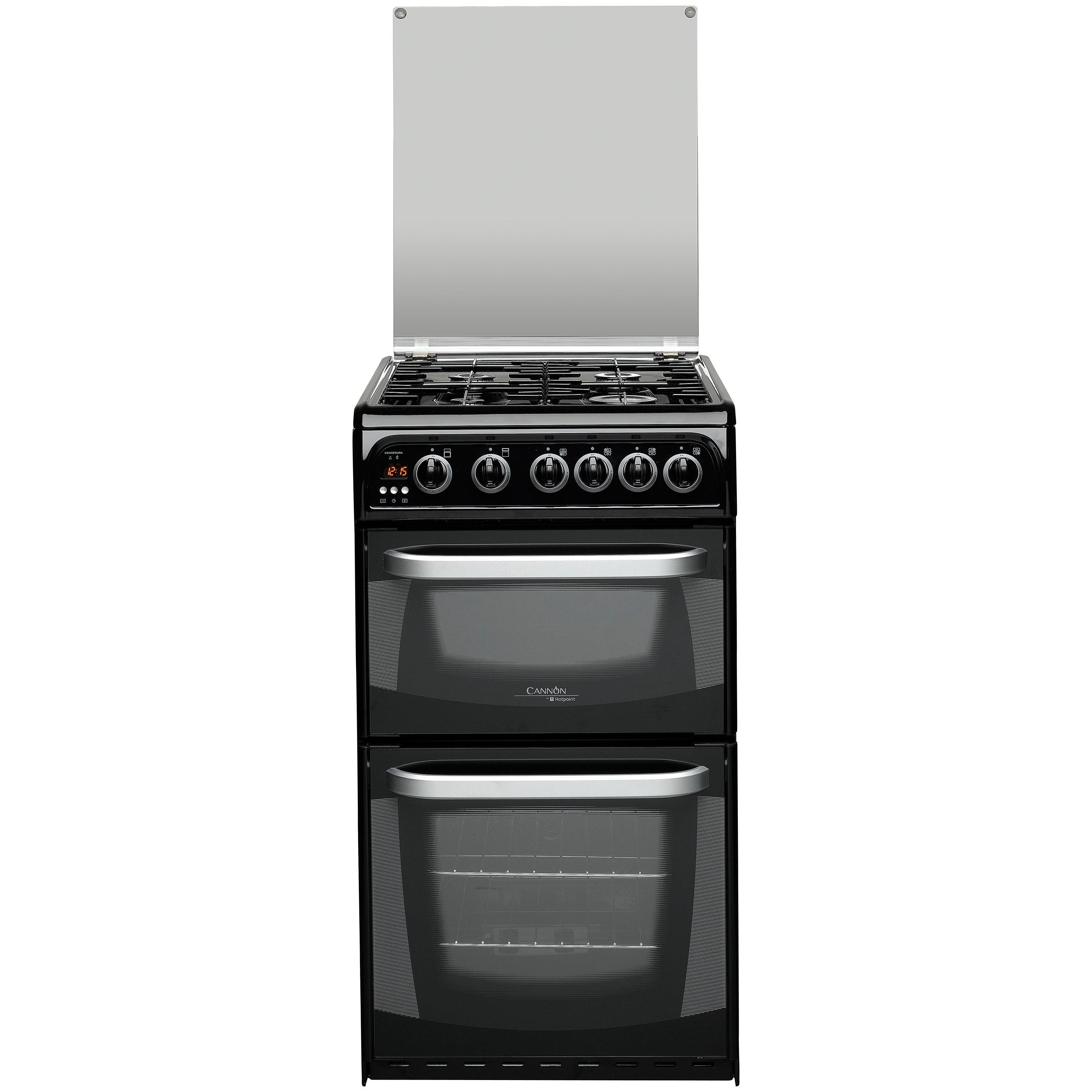 Hotpoint CH50GCIK Gas Cooker, Black