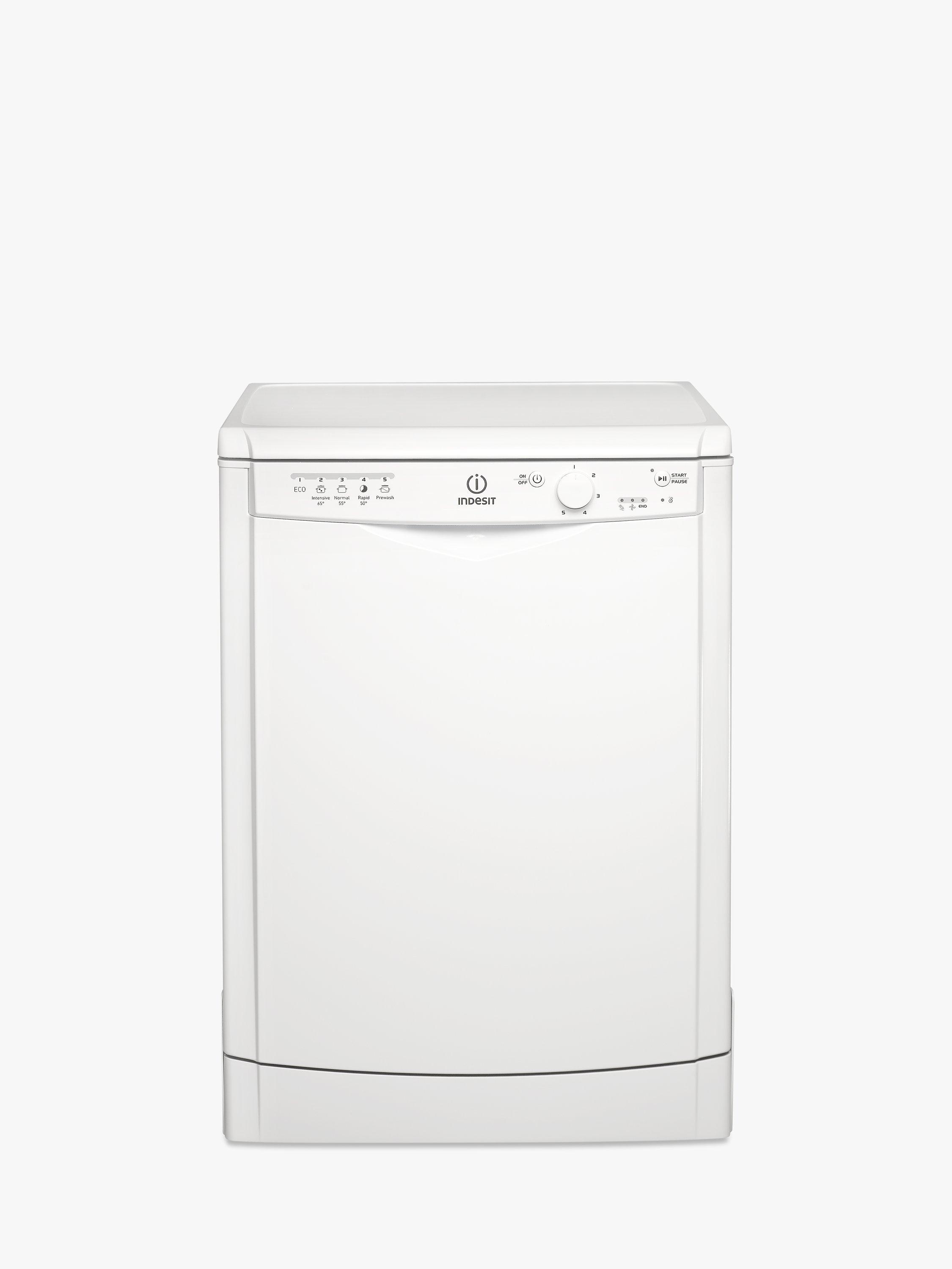 Indesit DFG 15B1 Ecotime Freestanding Dishwasher, White