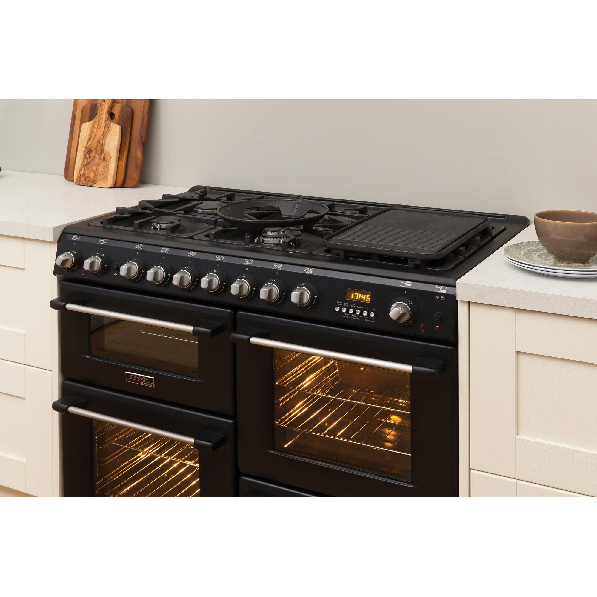 Cannon dual fuel range cooker discount