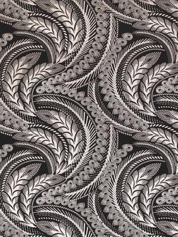 Osborne & Little Quill Wallpaper, Natural W6597-01