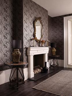Osborne & Little Quill Wallpaper - view 2, Natural W6597-01