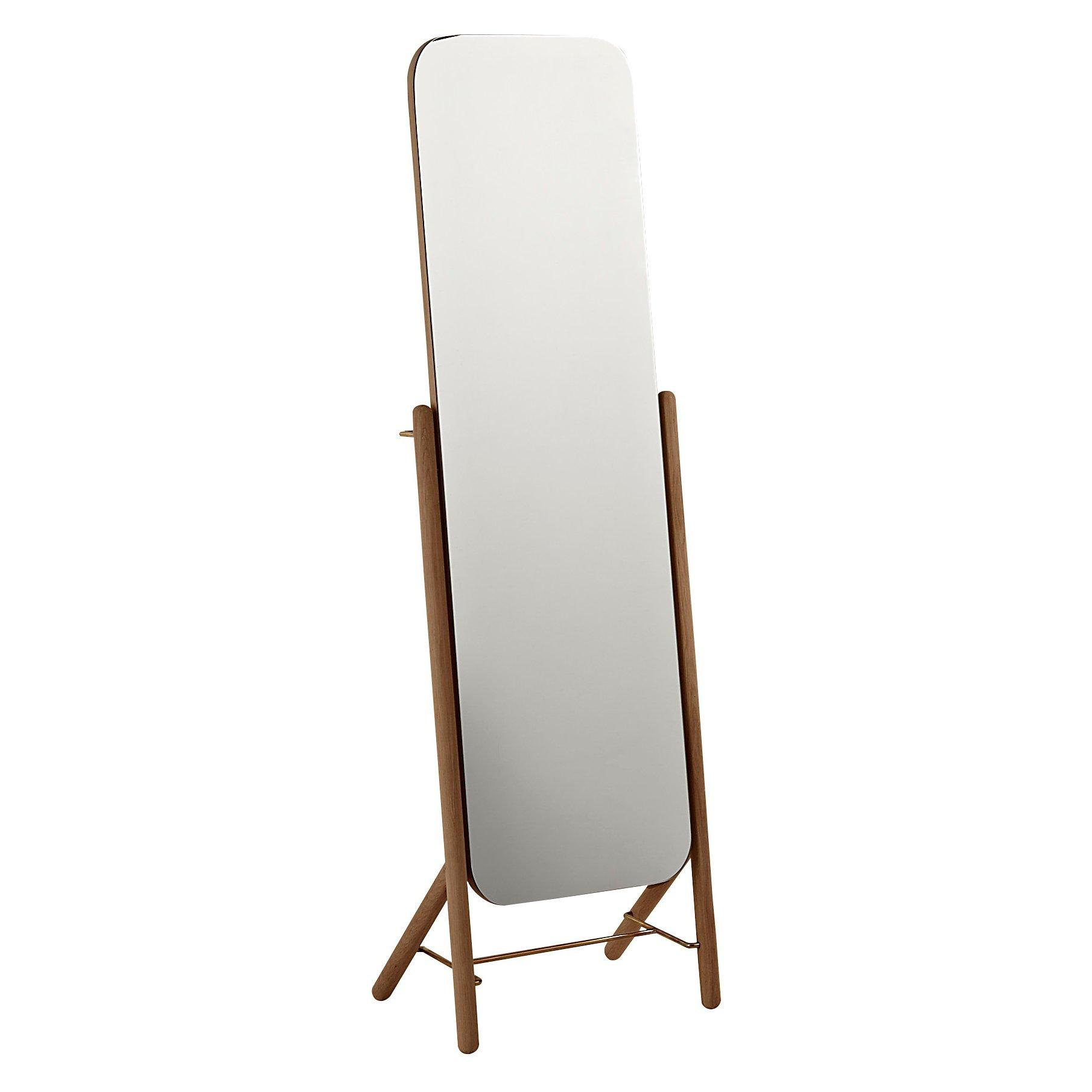 John Lewis Hatten Freestanding Mirror, Oak