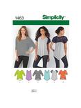 Simplicity Women's Top Sewing Pattern, 1463