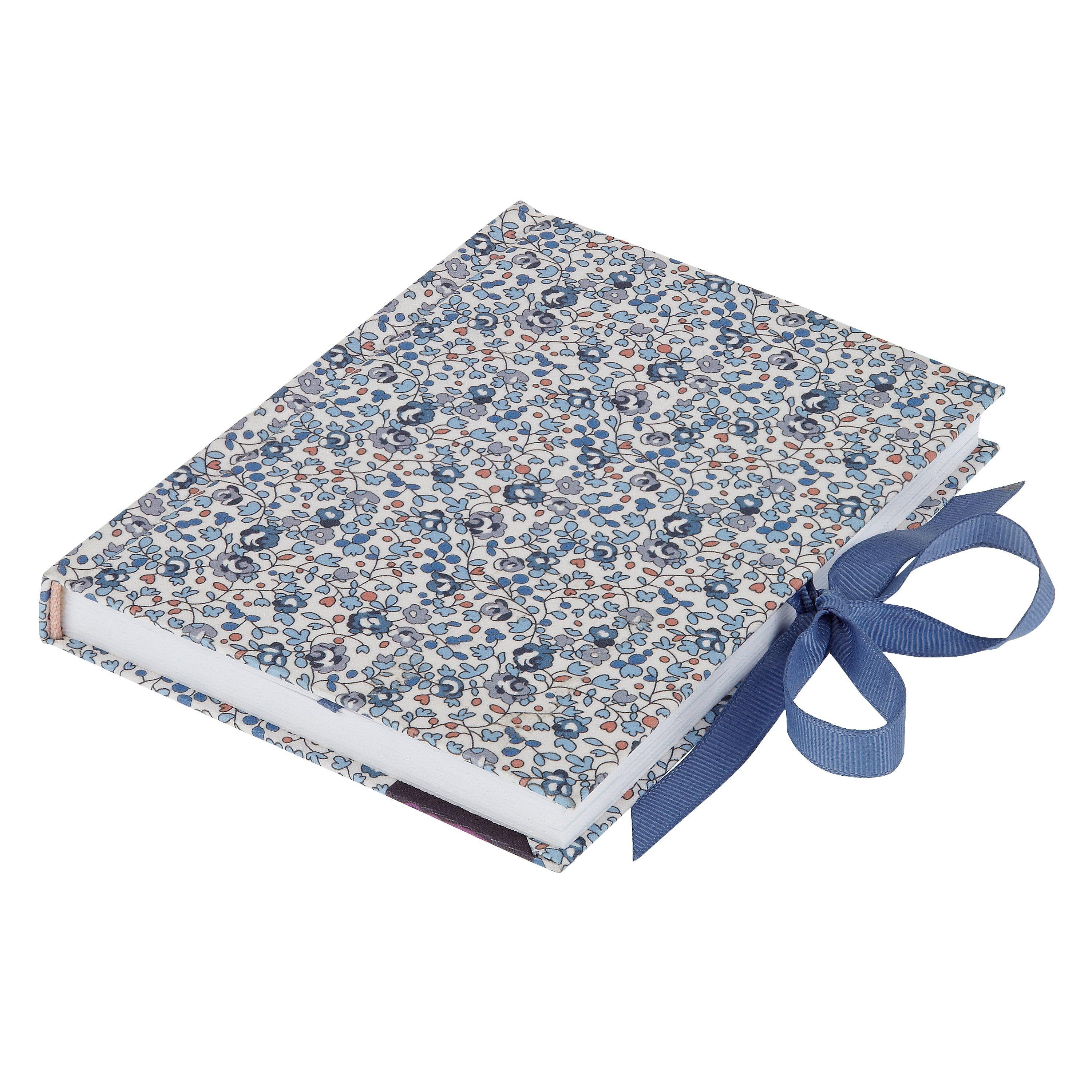 Liberty Floral Address Book, Blue