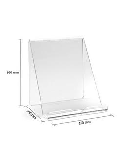 Osco Tablet Holder, Clear - view 2, Clear