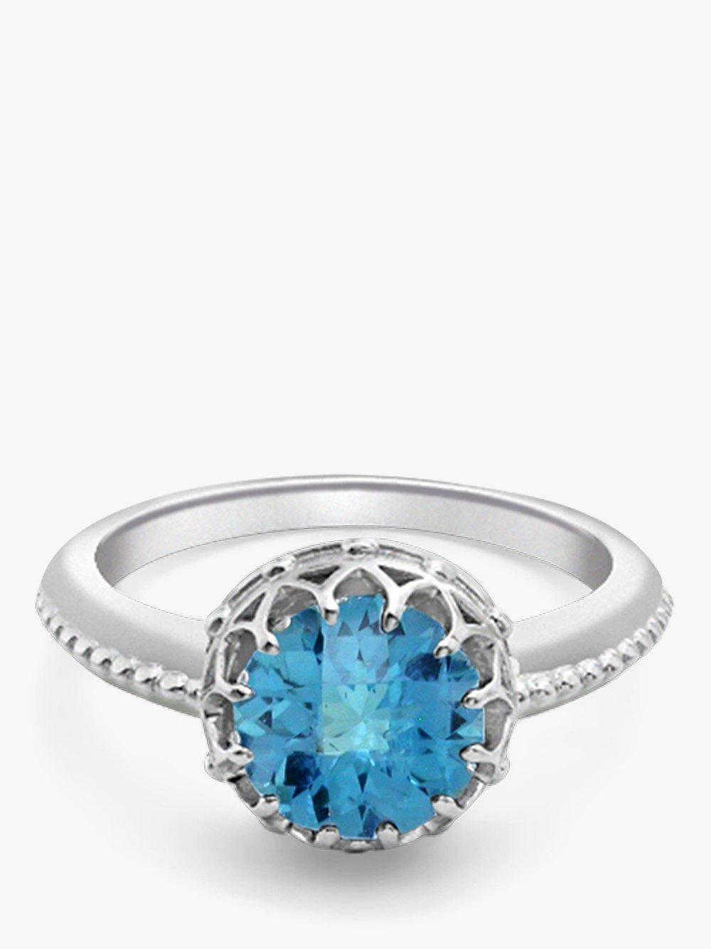 London Road 9ct Gold Coronet Ring, N