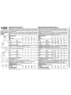 Simplicity Children's Dress Sewing Pattern, 1450 - view 2, 