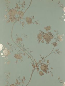 Colefax and Fowler Darcy Wallpaper, Aqua 07957/01