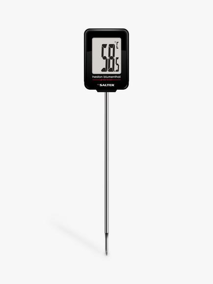 Heston Blumenthal by Salter Instant Read Digital Thermometer, Silver