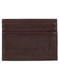 Polo Ralph Lauren Pebble Leather Card Holder, Brown