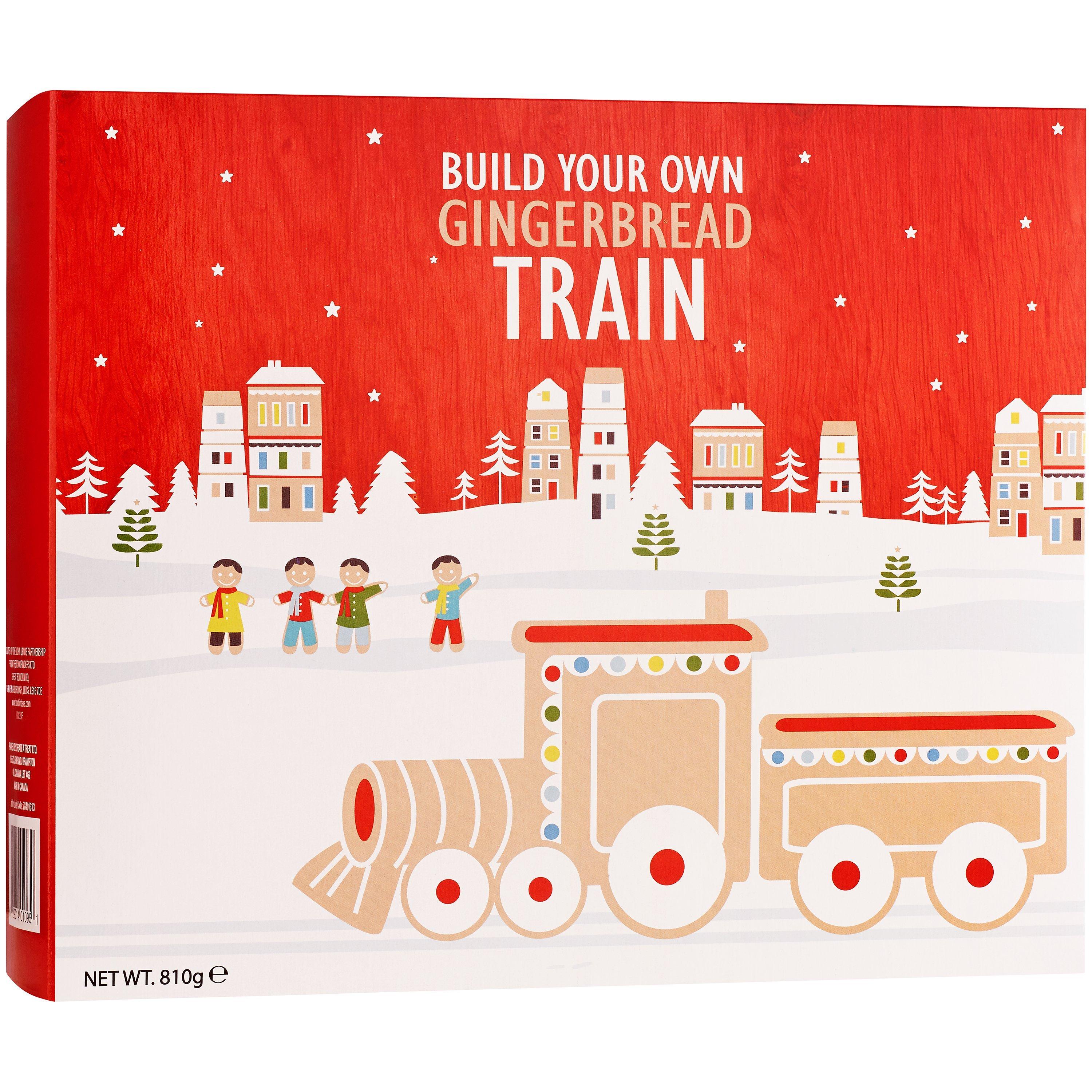 Build Your Own Gingerbread Train, 830g