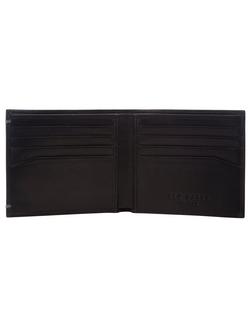 Ted Baker Anthonys Leather Bifold Wallet - view 2, Black