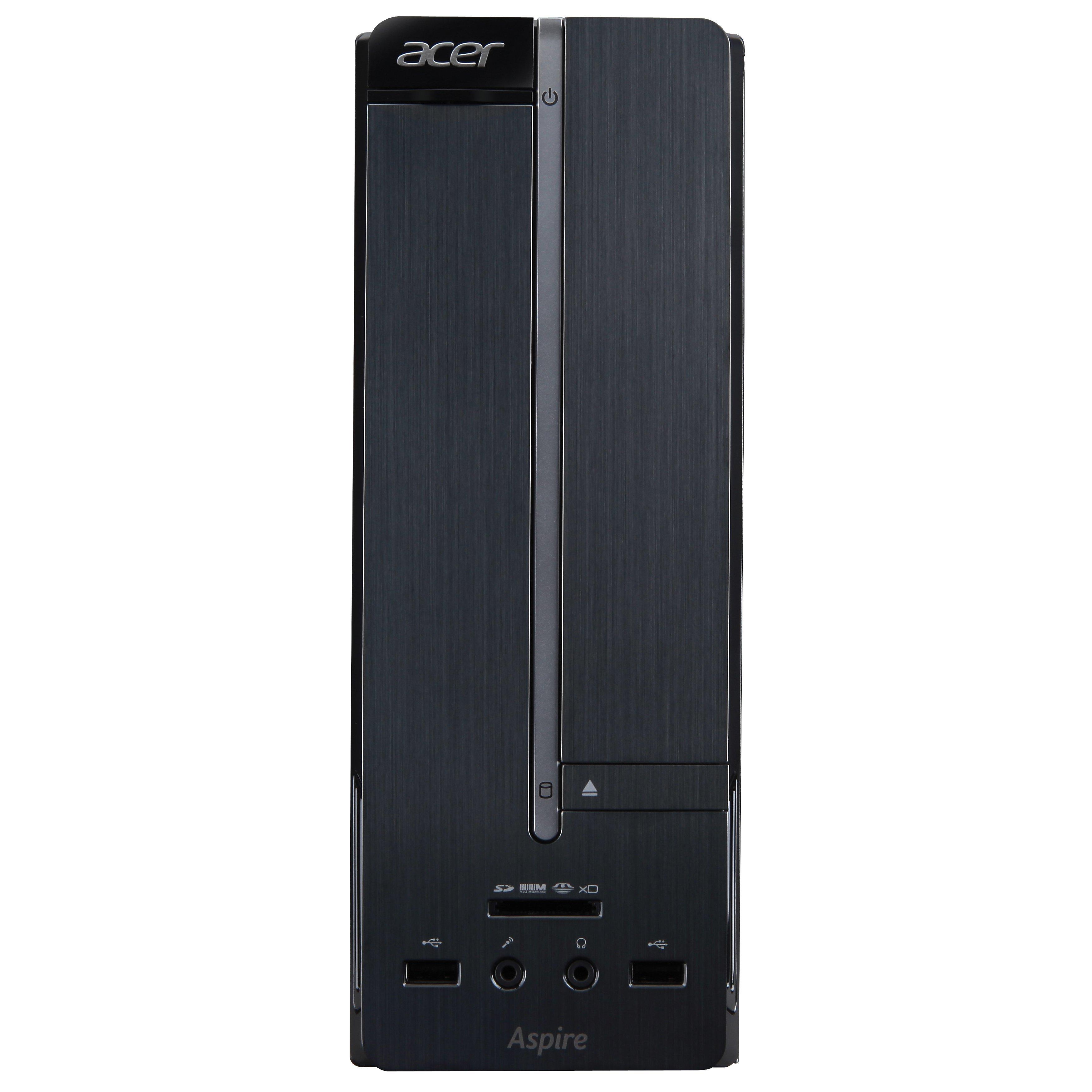 Acer Aspire XC-603 Desktop PC, Intel Celeron, 4GB RAM, 500GB, Black