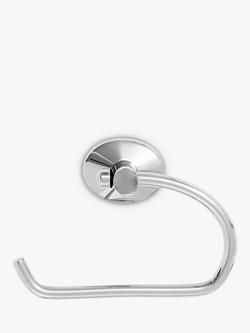 Robert Welch Oblique Swing Toilet Roll Holder, Silver