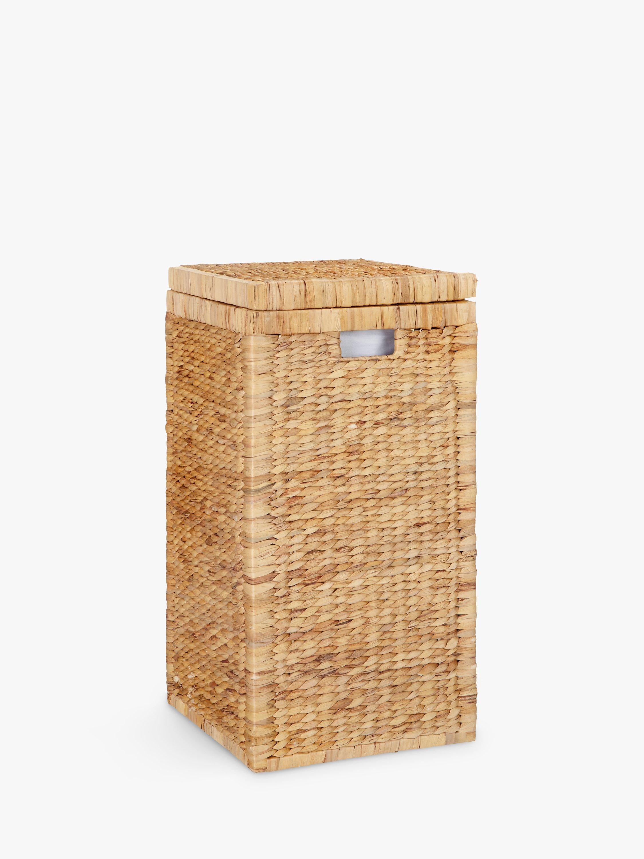 John Lewis Water Hyacinth Laundry Hamper