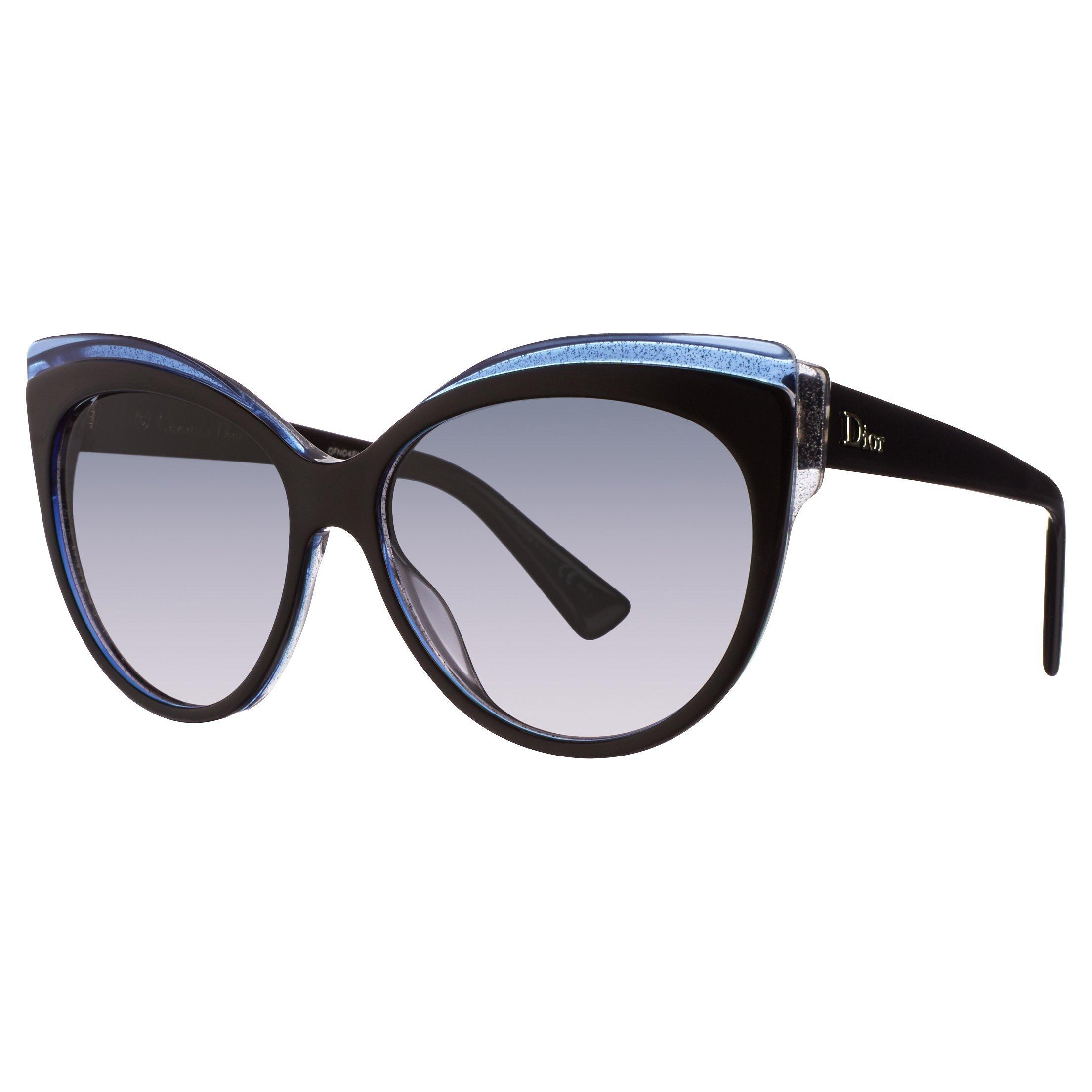 Christian Dior Glisten 1 Cat's Eye Plastic Frame Sunglasses