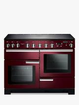 Rangemaster Professional Deluxe 110 Induction Hob Range Cooker, Cranberry
