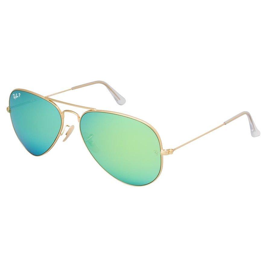 Ray-Ban RB3025 Original Aviator Sunglasses, Green