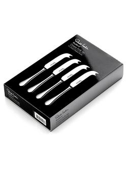 Robert Welch Radford Small Cheese Knife Set, 4 Piece - view 2, Stainless Steel