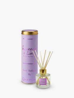 Lily-flame Lavender & Lime Reed Diffuser, 100ml, Lilac