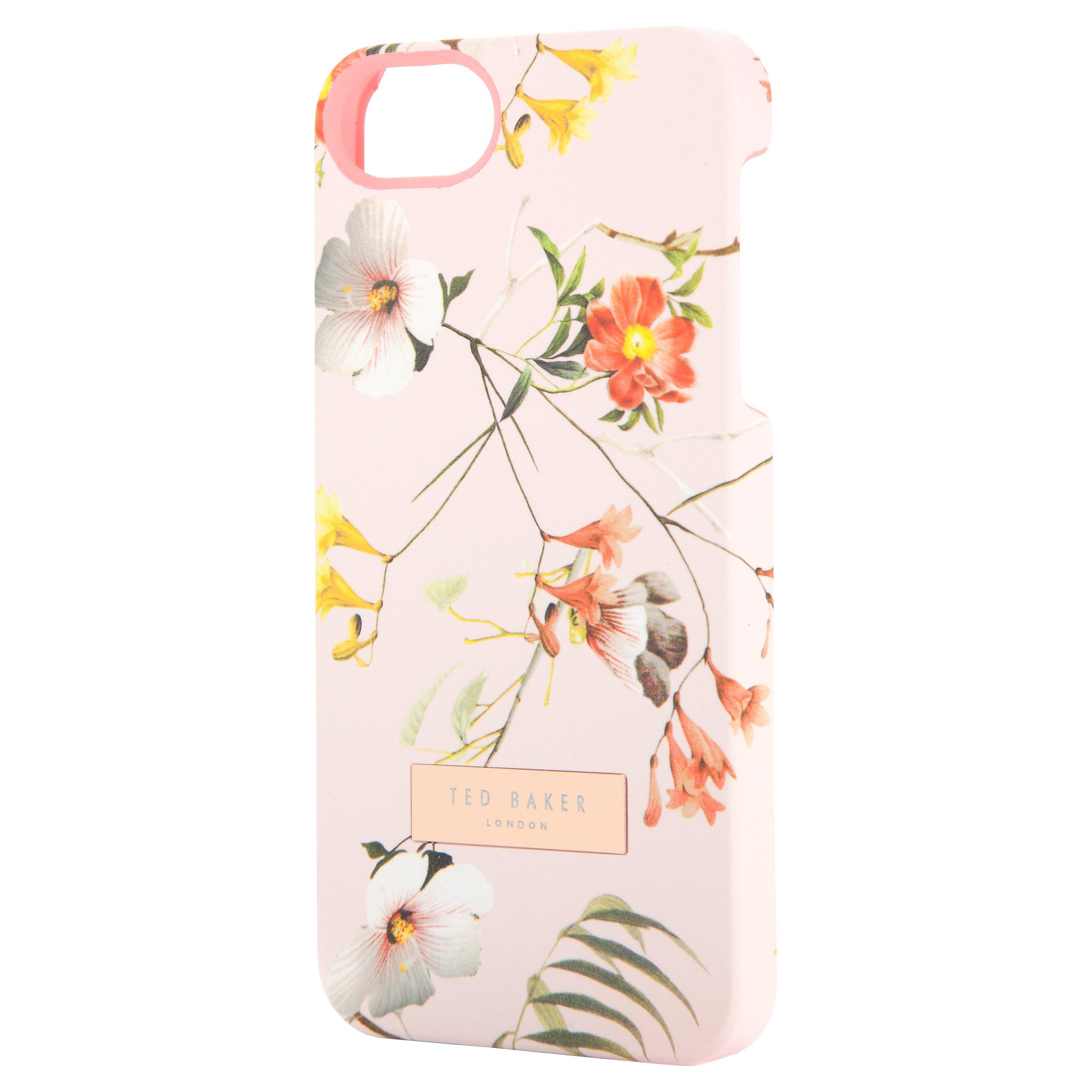Ted Baker Simeto Botanical Bloom iPhone Case, Pale Pink
