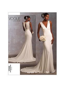 Vogue Bridal Women's Gown Sewing Pattern, 1032, 