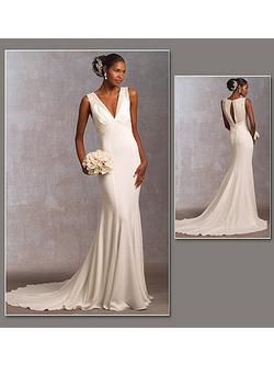 Vogue Bridal Women's Gown Sewing Pattern, 1032 - view 2, 