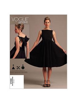 Vogue Women's Dress Sewing Pattern, 1102, 