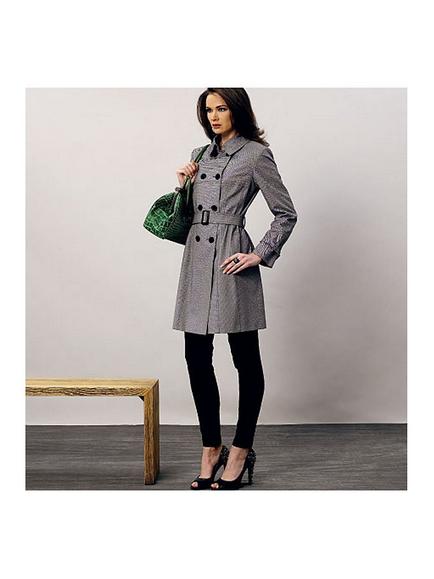 Vogue Women's Coat & Belt Sewing Pattern, 8884 - view 2, 