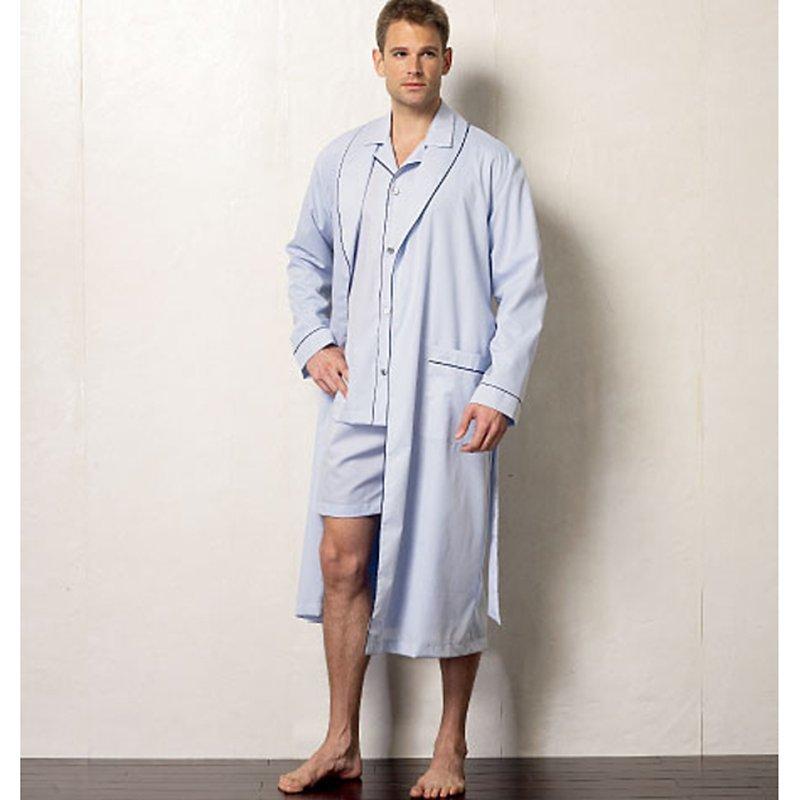 Vogue Men's Dressing Gown and Nightwear Sewing Pattern, 8964