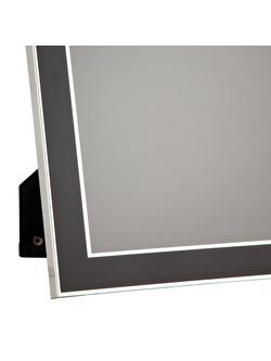 John Lewis Dart Photo Frame, Silver Plated - view 2, Silver Plated
