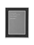 John Lewis Dart Photo Frame, Silver Plated