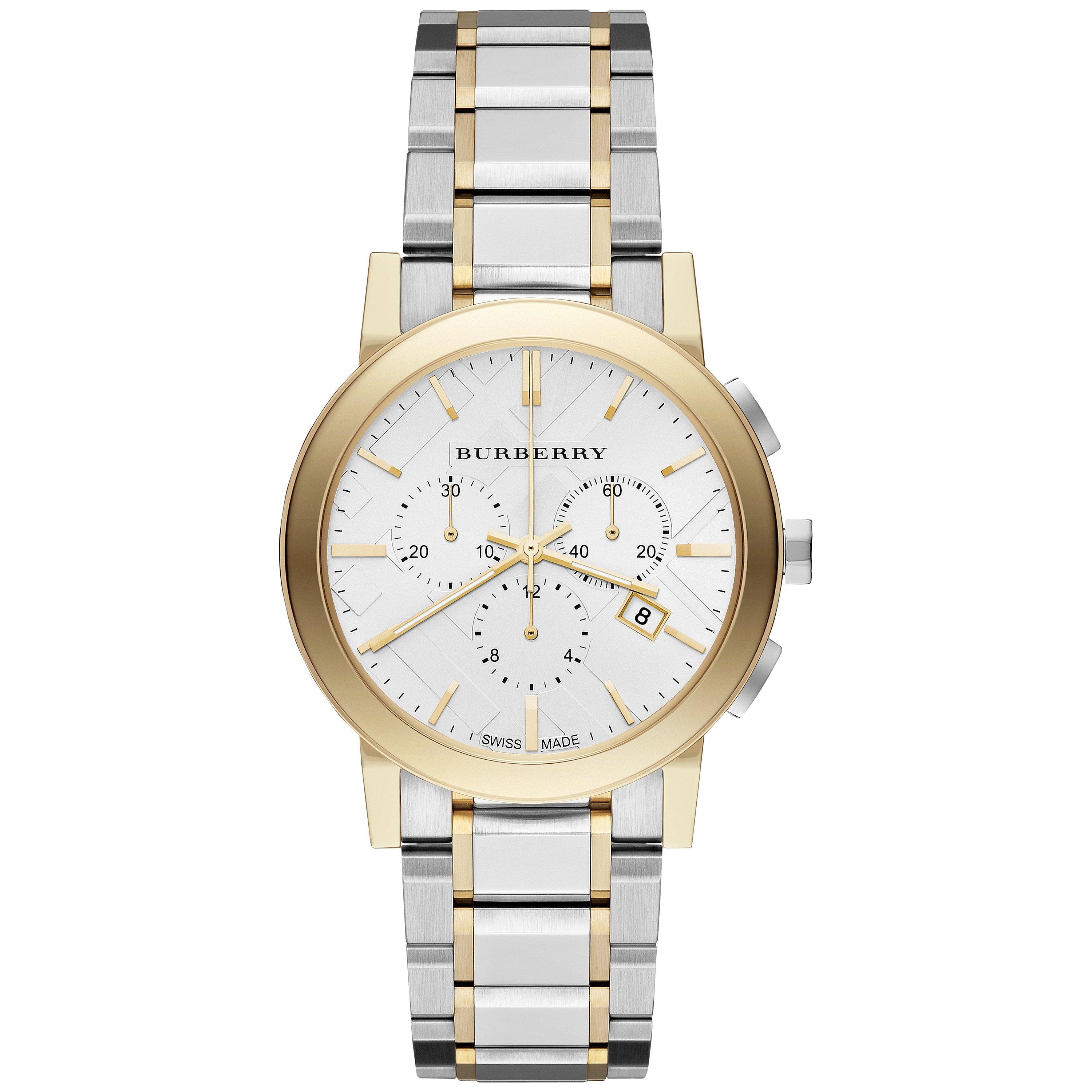 Burberry gold mens watch online