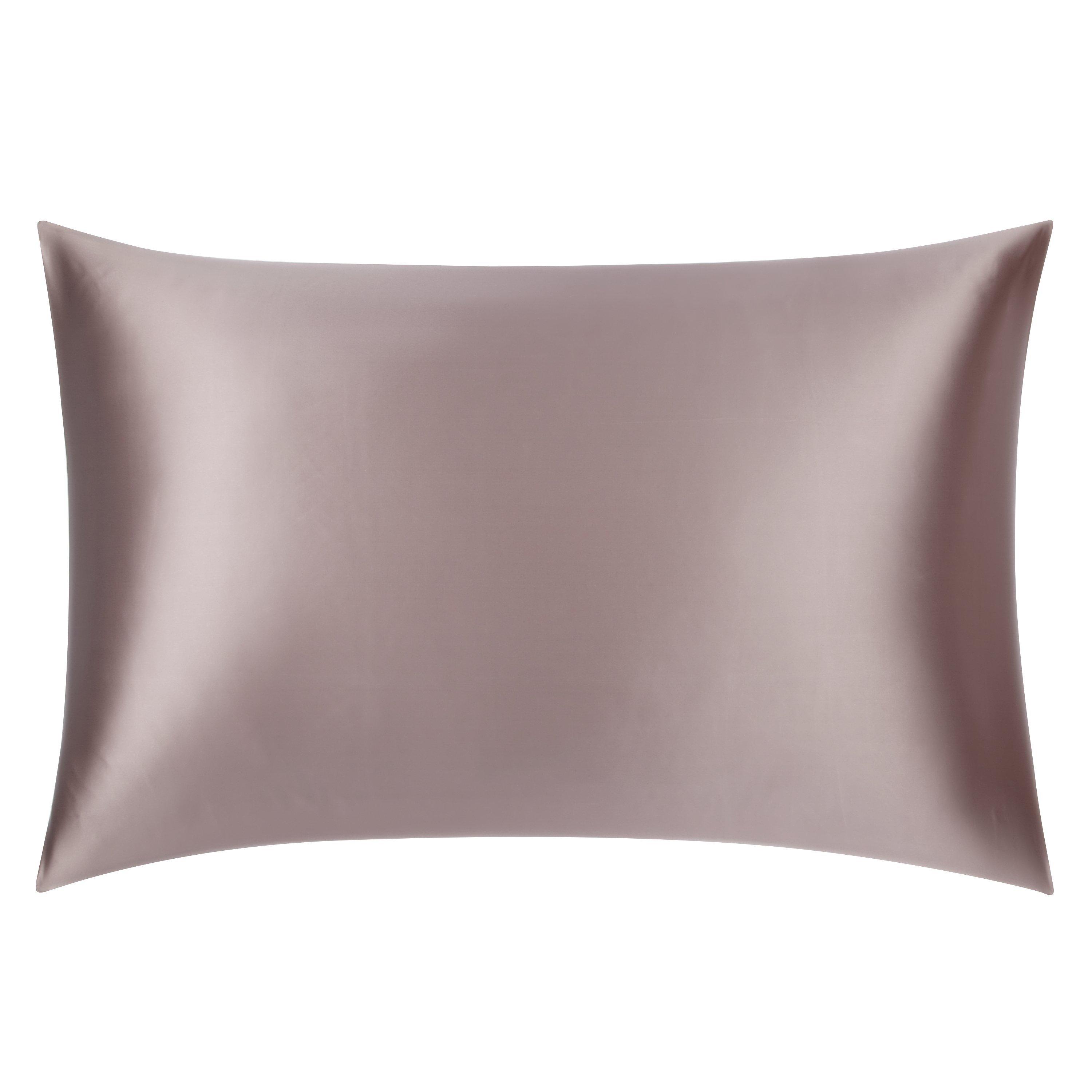 John Lewis The Ultimate Collection Silk Standard Pillowcase, Cassis